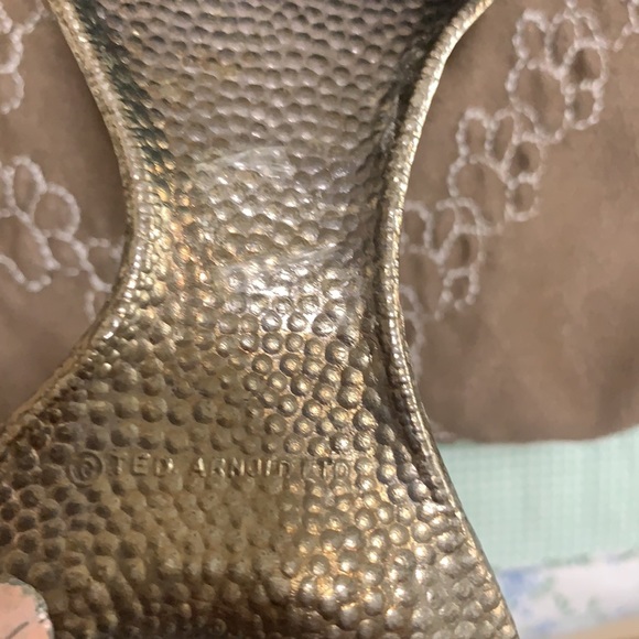 Vintage Tedd Arnold teak & Silver cutting board - Picture 5 of 5